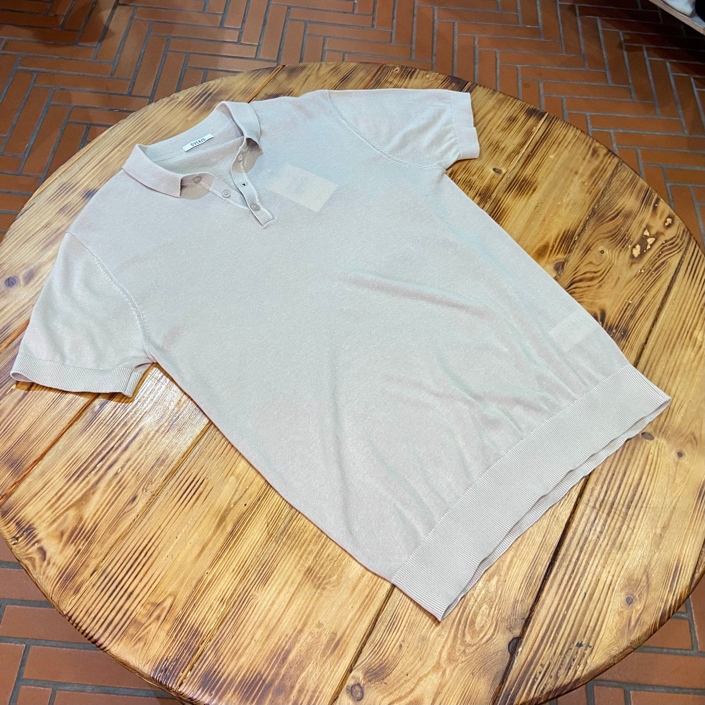 POLO OVER-D BEIGE