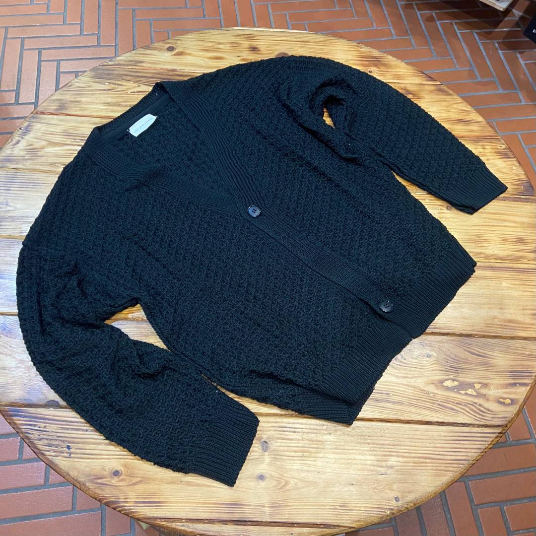 CARDIGAN DUE BOTTONI NJB NERO
