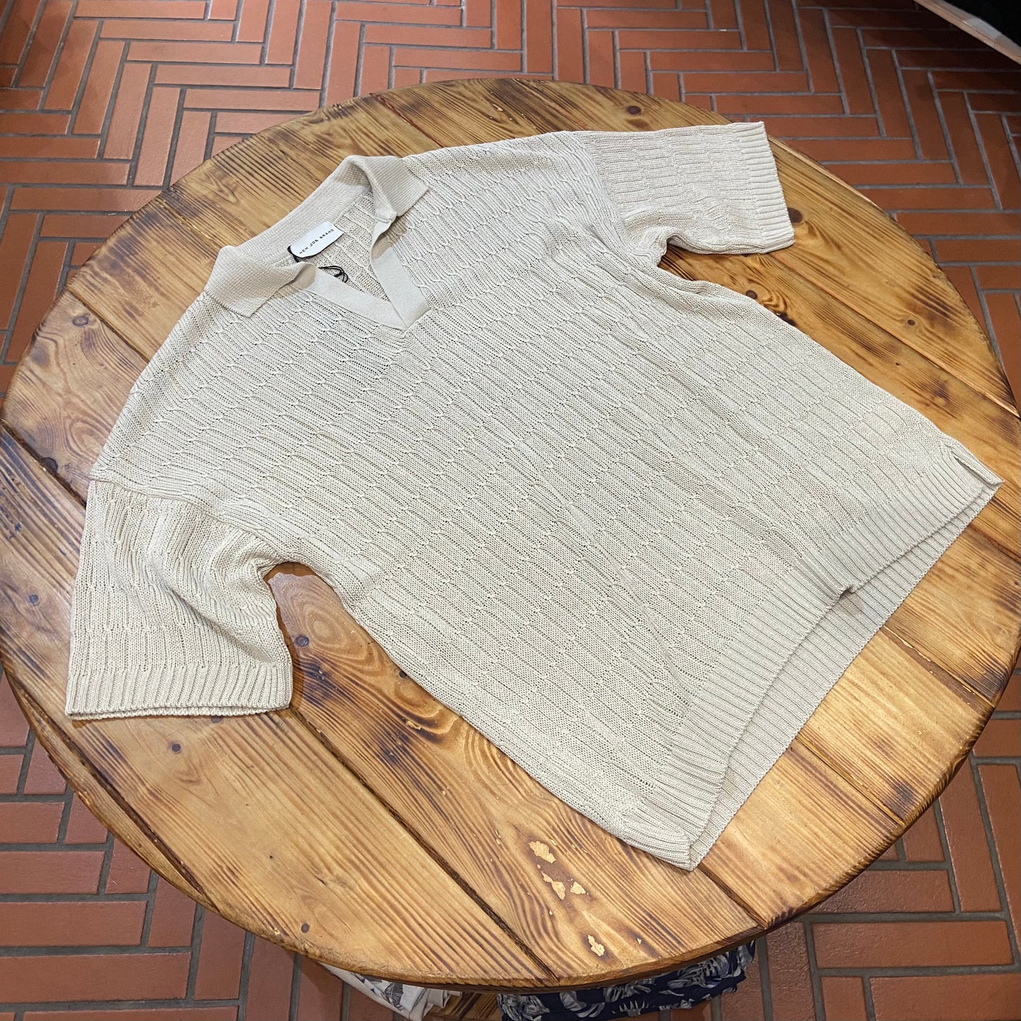 POLO IN MAGLIA OVER NJB SABBIA