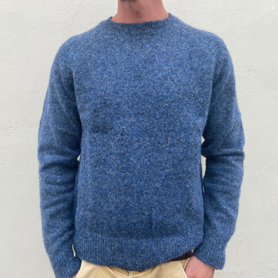 MAGLIONCINO GIROCOLLO GIANNI LUPO BLUE