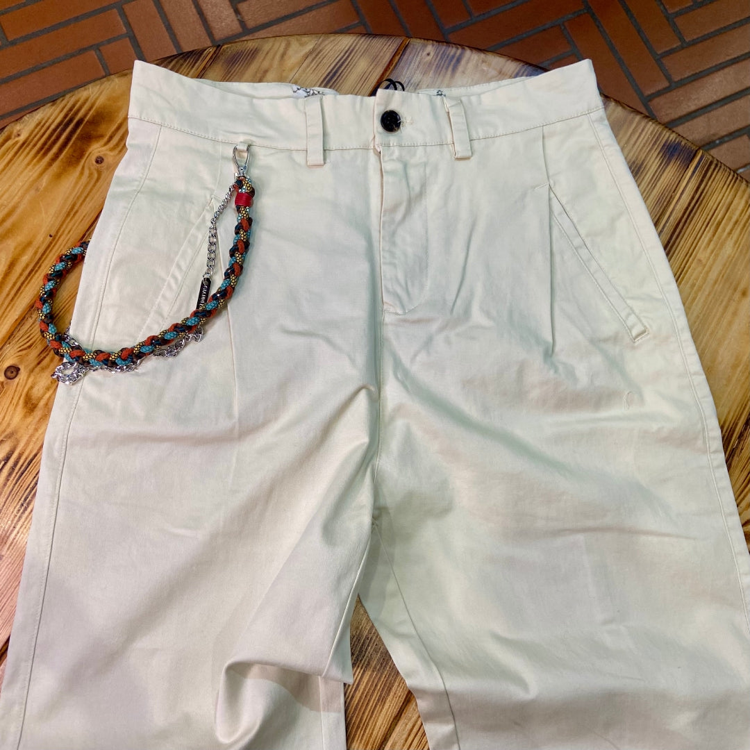 PANTALONE FRANCYS WIDE LEG CROPPED FIT IN COTONE GL