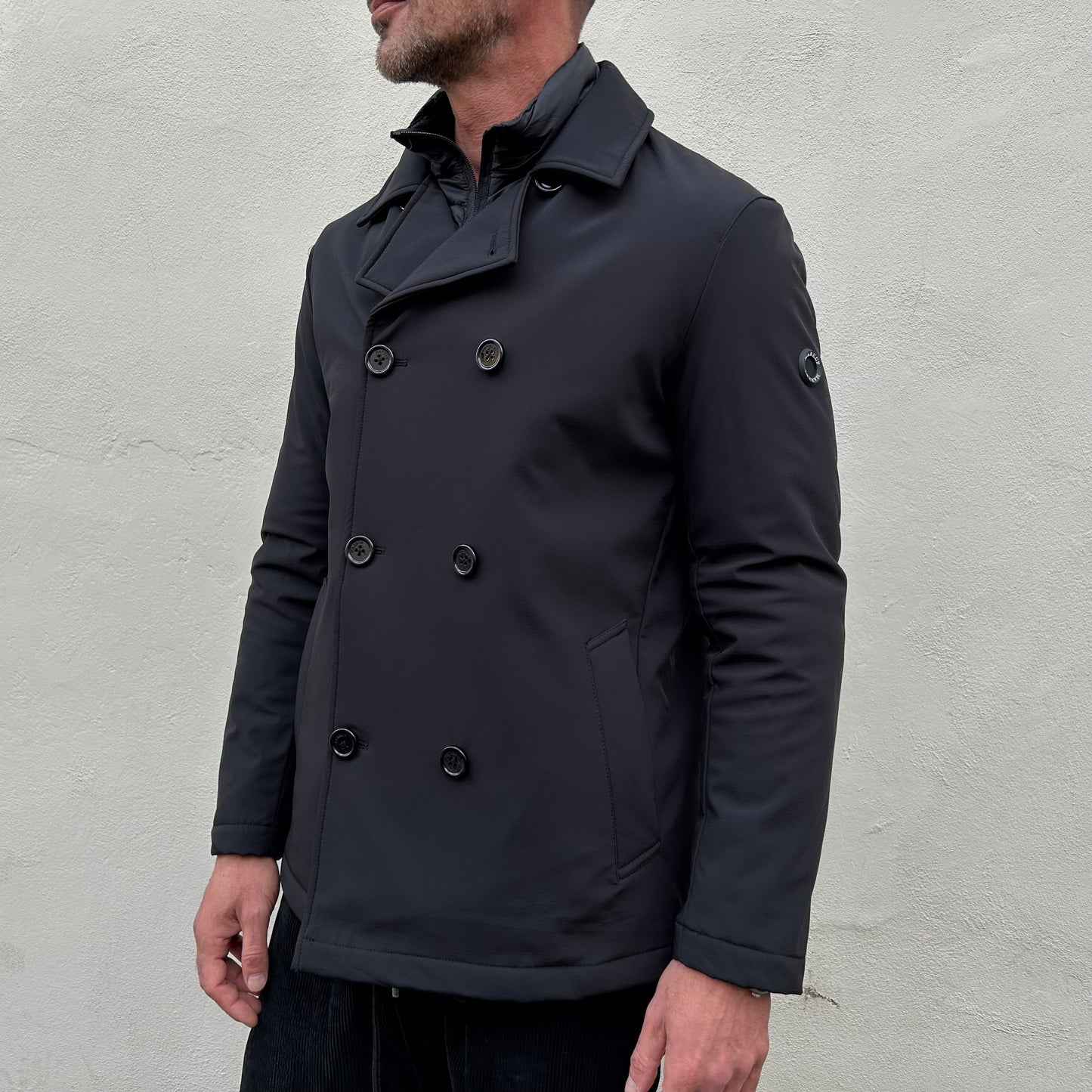 GIACCONE DOPPIO PETTO SOFTSHELL MARKUP