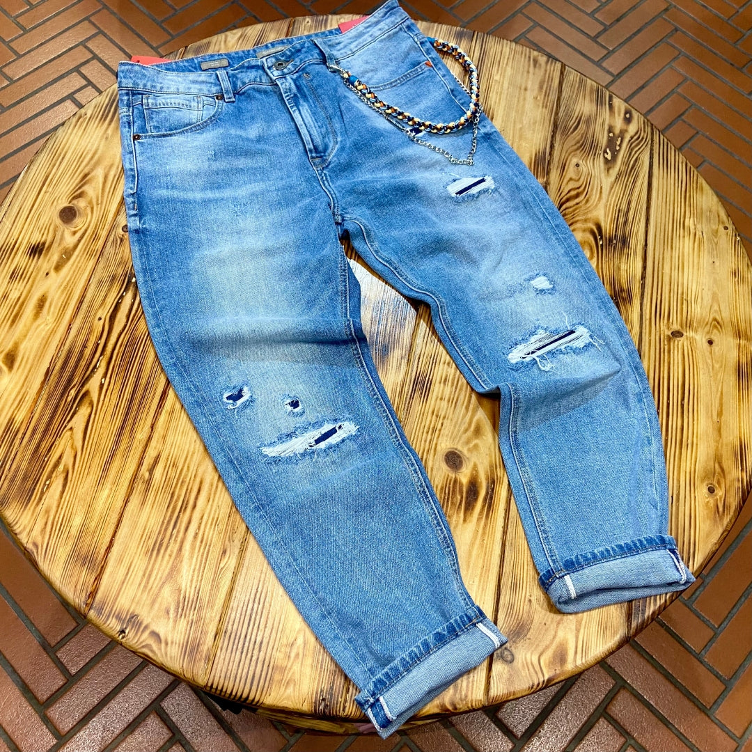 JEANS MOD MIKE95 CARROT GIANNI LUPO